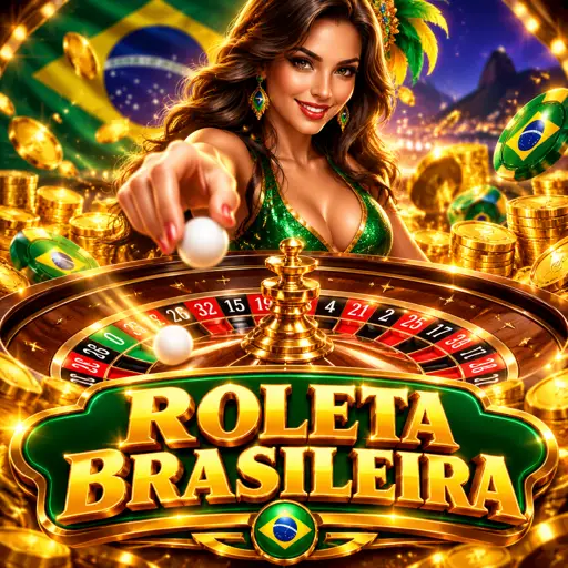 Mesa da Roleta Brasileira com crupiê ao vivo falando português
